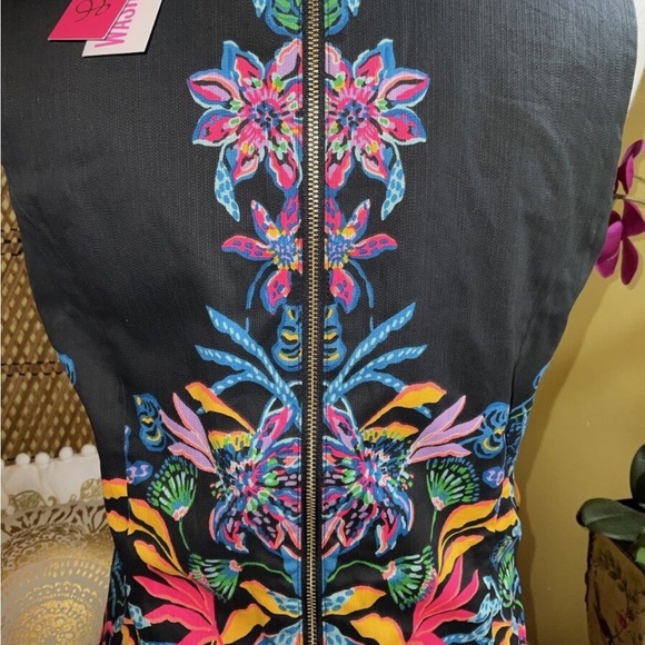 Lilly Pulitzer Mika stretch shift Onyx NWT Size 8 - Picture 3 of 7